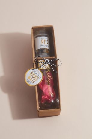 Bridesmaid Glass Confetti and Balloon Set