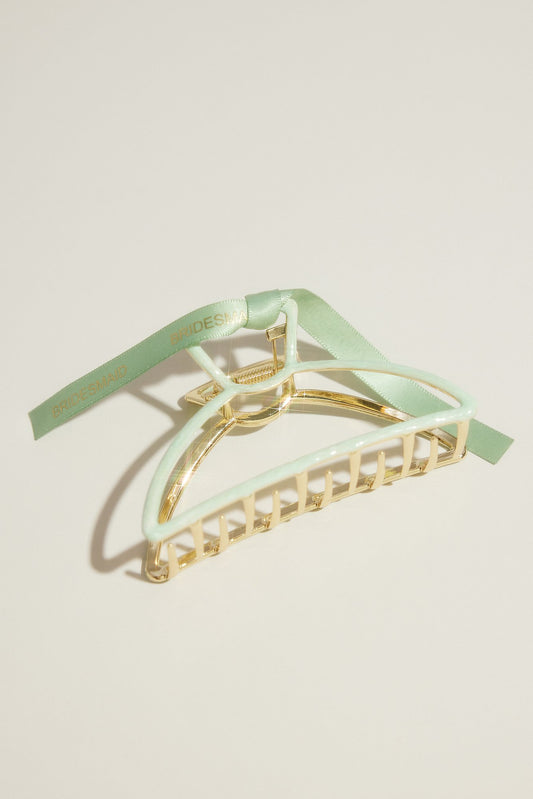 Enameled Bridesmaid Claw Clip