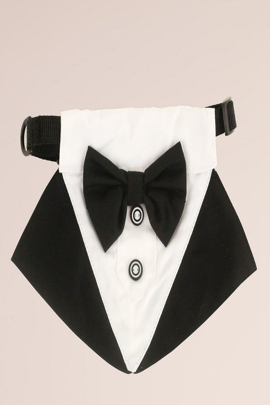 Dog Tuxedo Bandana Collar